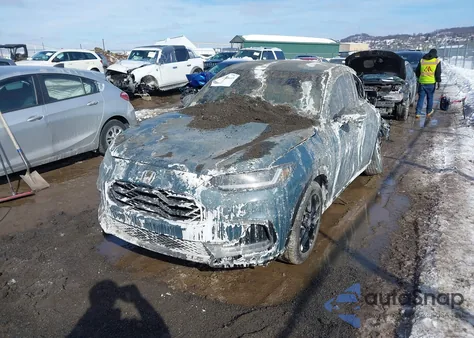 2024 Honda Hr-V Awd Sport/Awd Sport W/O Bsi z USA, uszkodzony, nr VIN 3CZRZ2H55RM741712